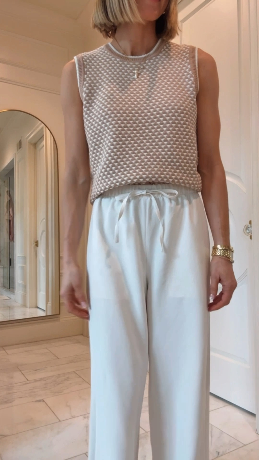 The one pair of pants I never travel without. I'm 5'7 wearing size small in the regular length. 