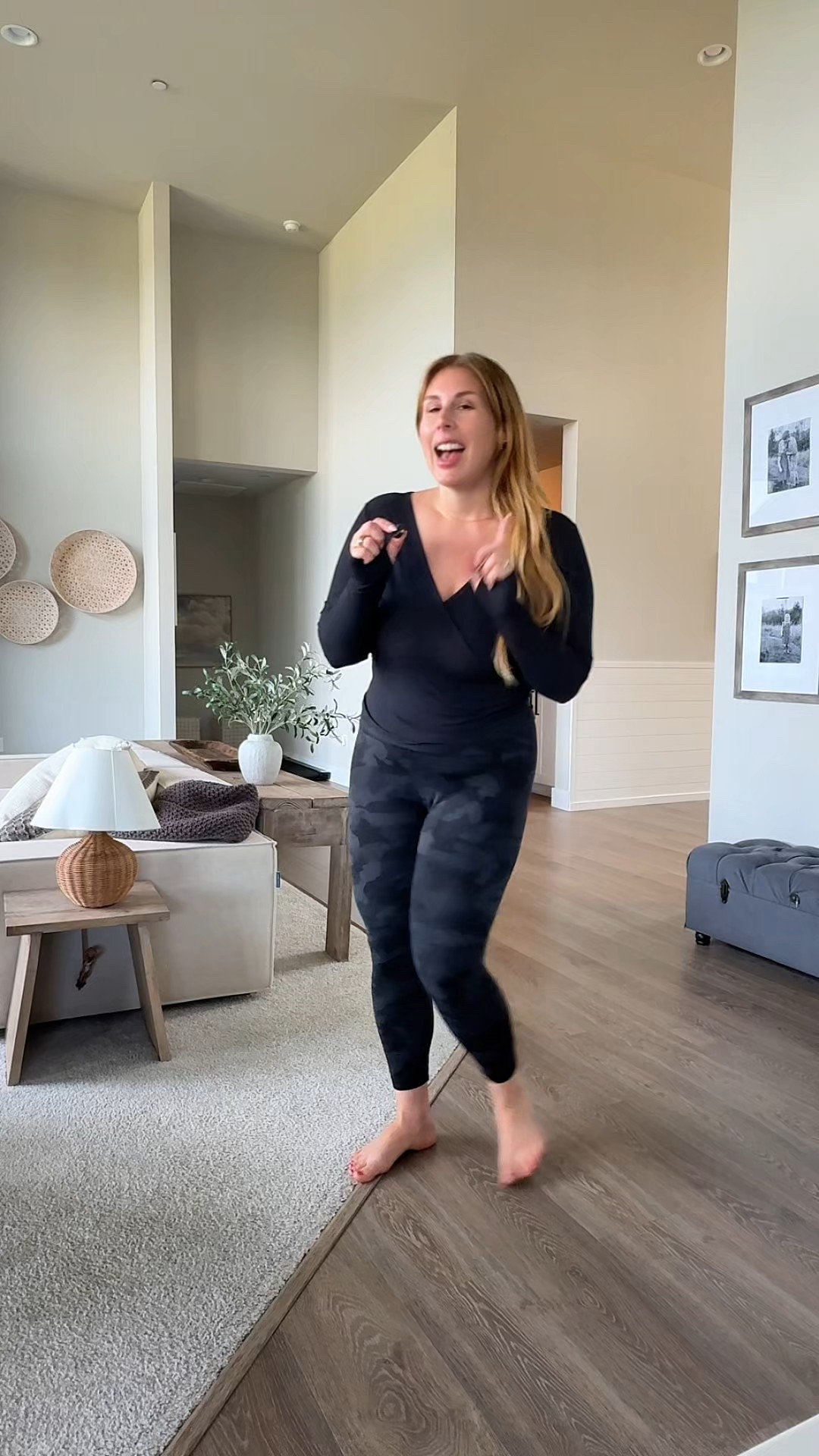 Wearing a size large! This wraparound top from Walmart is the most perfect soft and ribbed material. I can run errands in this or work out. #walmart

#LTKTall #LTKMidsize #LTKActive