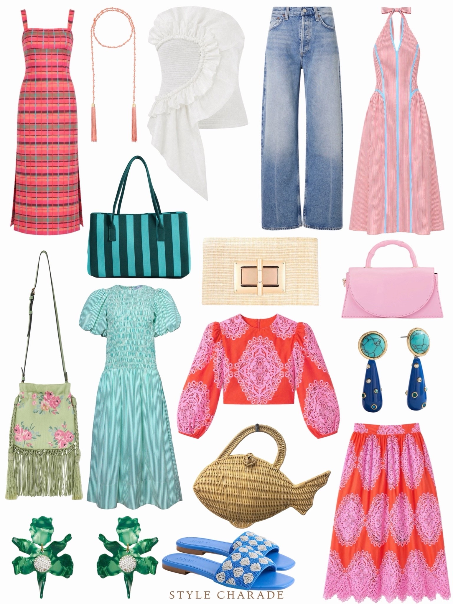 Daily shopping charades featuring summer dresses, summer outfits, and vacation outfits. Also, loving these summer bags and beach bags.

#LTKootd #LTKSeasonal #LTKTravel