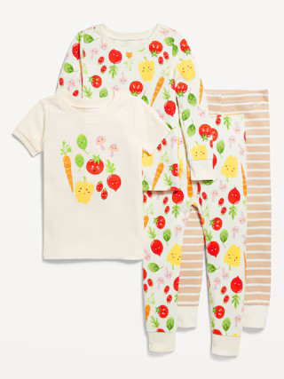 Snug-Fit Pajama 4-Piece Set for Toddler & Baby | Old Navy (US)