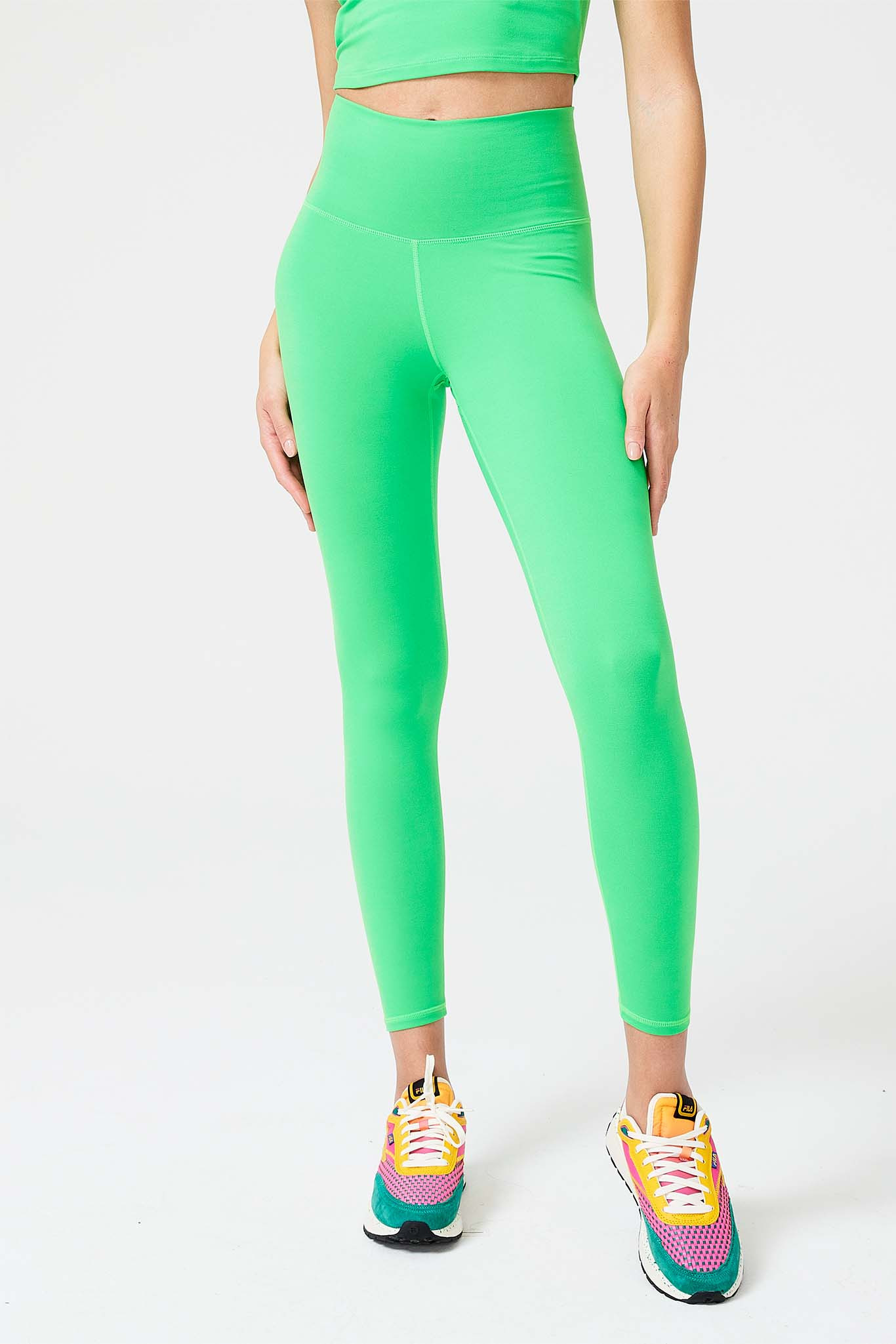 Spring Green TLC 7/8 Leggings | Terez
