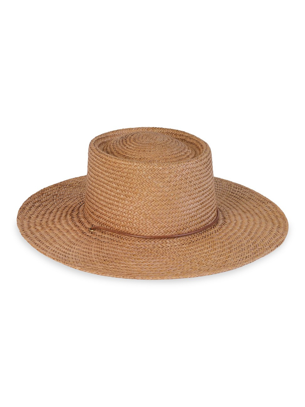 Lack of Color Women's Vienna Woven Wide-Brim Boater Hat - Natural Brown - Size Large | Saks Fifth Avenue