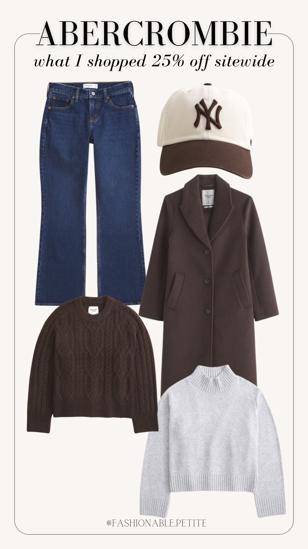 What I shopped for early Black Friday from Abercrombie! I’m excited for this coat and petite jeans! 

Black Friday, winter outfit, petite outfit 

#LTKCyberWeek #LTKSaleAlert #LTKPetite