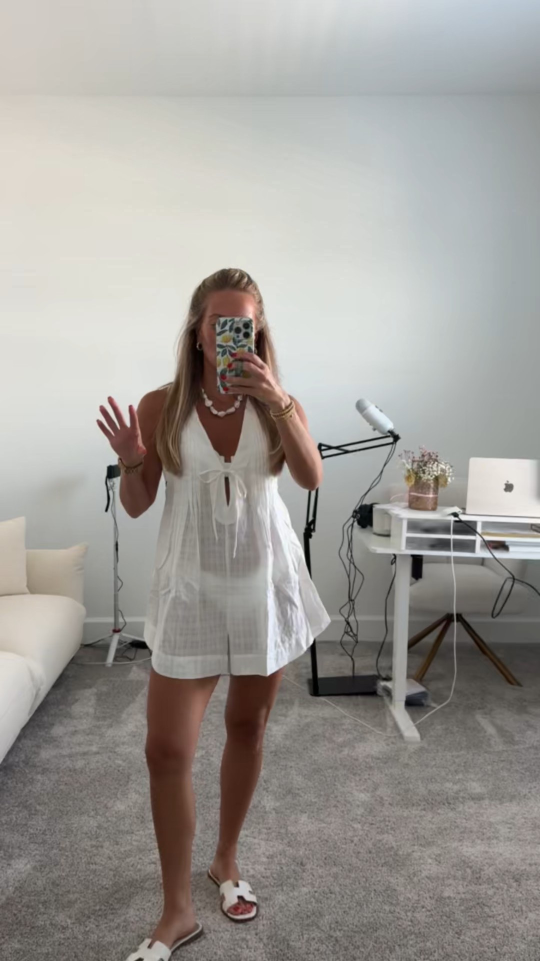 Aerie Sale - everything is 30-70% off! This white swim coverup romper 🙌🏼 Wearing size small 

Swimsuit coverup, Memorial Day outfit, summer outfit, summer style, MDW, white outfit, summer romper, neutral outfit, all white fit, white necklace, aerie sale, weekend fit, beach look, pool party fit 

#LTKSummerEdit #LTKSaleAlert