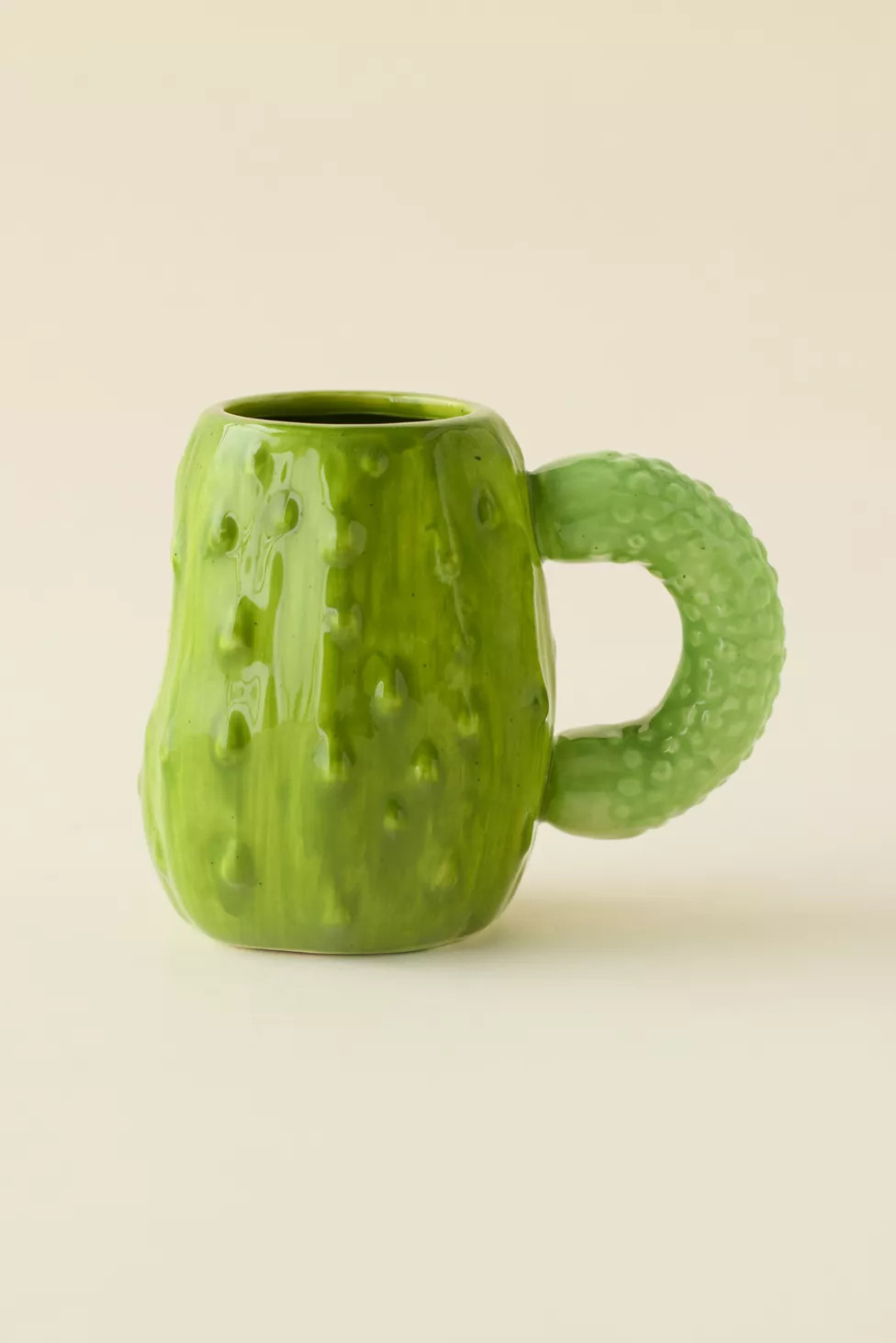 Pickle Sculpted Ceramic Mug | Urban Outfitters (US and RoW)