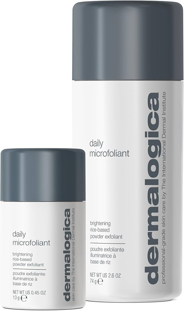 Dermalogica Daily Microfoliant - Gentle Face Exfoliator Scrub Powder with Salicylic Acid, Rice En... | Amazon (UK)