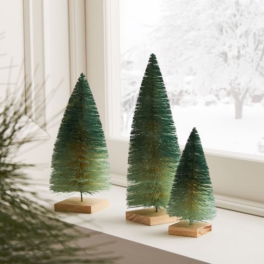 Ombre Bottlebrush Trees | West Elm (US)