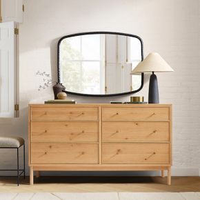 Siobhan Oak 6-Drawer Dresser (60") | West Elm (US)