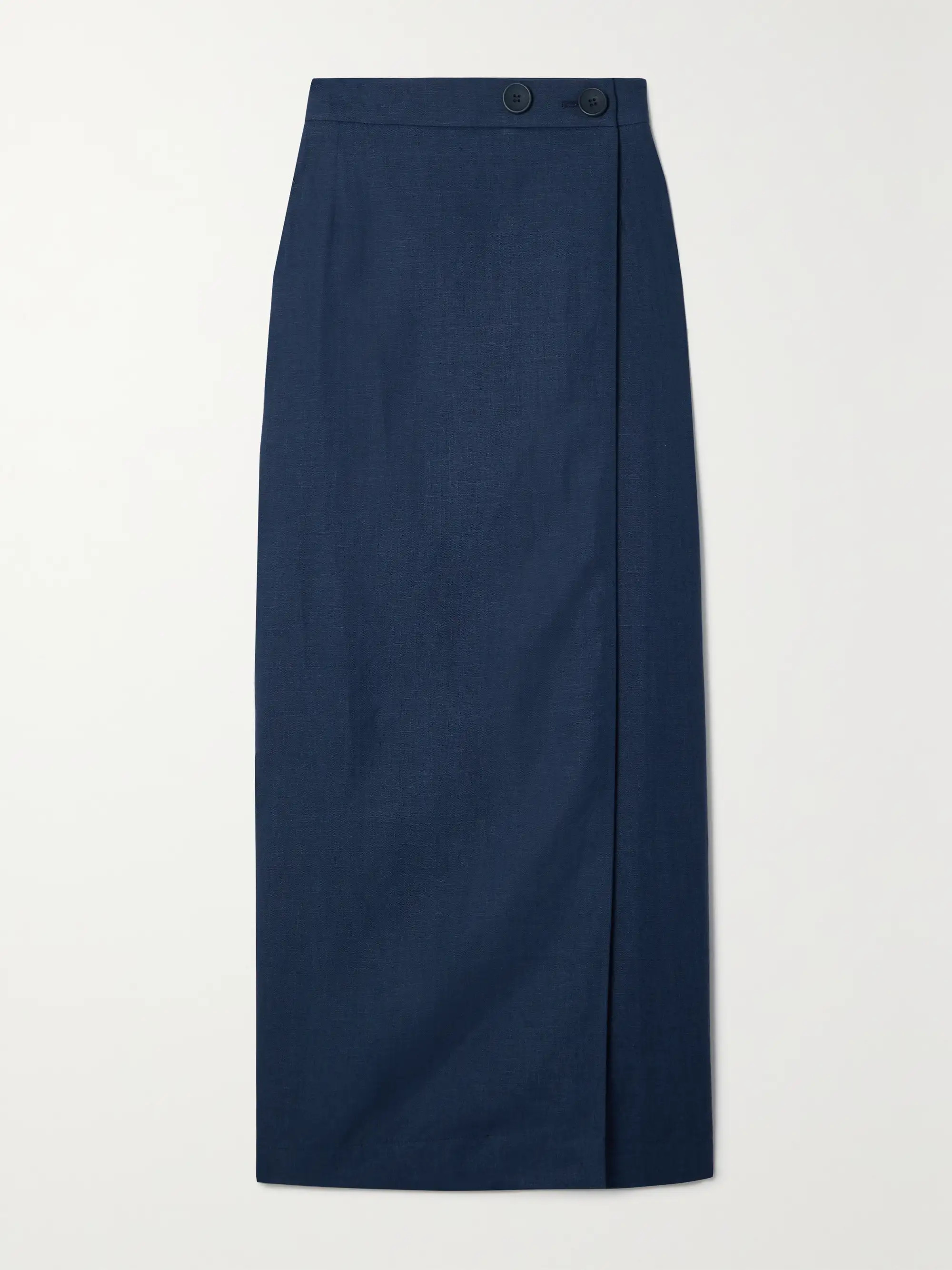 Lili Marleen linen midi skirt | NET-A-PORTER (US)