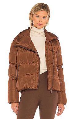 Toast Society Jupiter Puffer Jacket in Chocolate from Revolve.com | Revolve Clothing (Global)