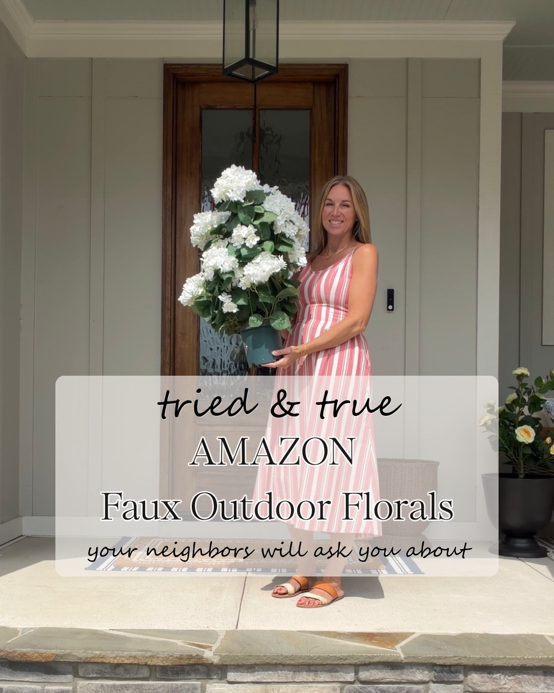 Amazon Faux Outdoor Flowers! Type SHOP 👇🏻 and I’ll send you all the dets!

If you love the look of lush outdoor flowers but don’t love the watering, pruning, or replacing plants every season, these faux outdoor florals have become one of my favorite home hacks.

I’ve tested quite a few over the years, and these are the ones that actually look realistic once they’re styled in planters around your porch or patio. They’re an easy way to add color and make your outdoor spaces feel elevated, without all the watering 🙌🏻

🤍 Save this for your next outdoor refresh, and follow along for more cozy home inspiration and affordable finds

#amazonhome #amazonfinds #outdoordecor #frontporchdecor #porchinspiration