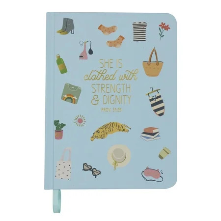 U Style Hardcover Casebound Journal 8in x 6in 96 Sheets Prov 31:25 | Walmart (US)