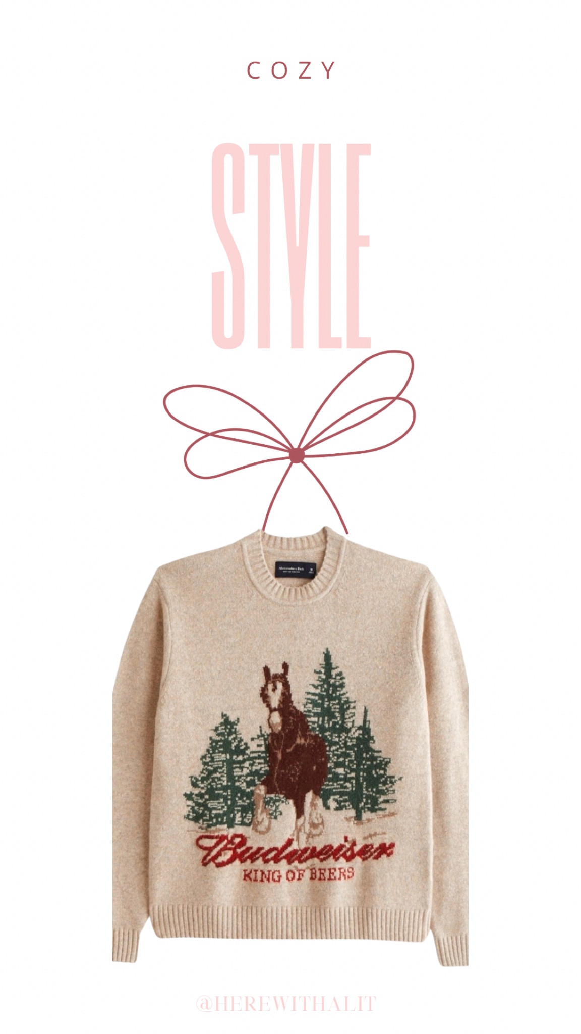 Holiday sweater 
I ordered a medium 

#christmassweater

#LTKGiftGuide #LTKSeasonal #LTKHoliday