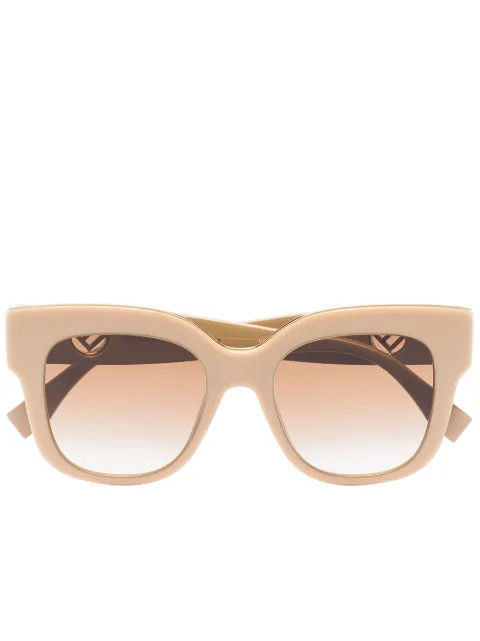 oversize square-frame sunglasses | Farfetch (UK)