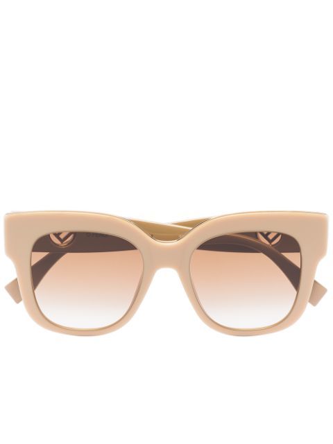 oversize square-frame sunglasses | Farfetch (UK)