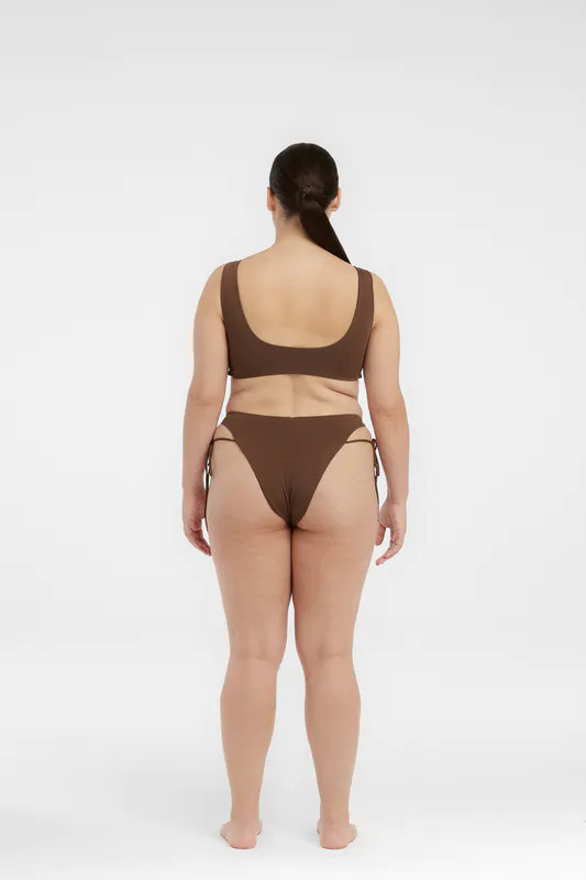 Riot Swim Fox Bottom-Chocolate - Brown - M | Verishop