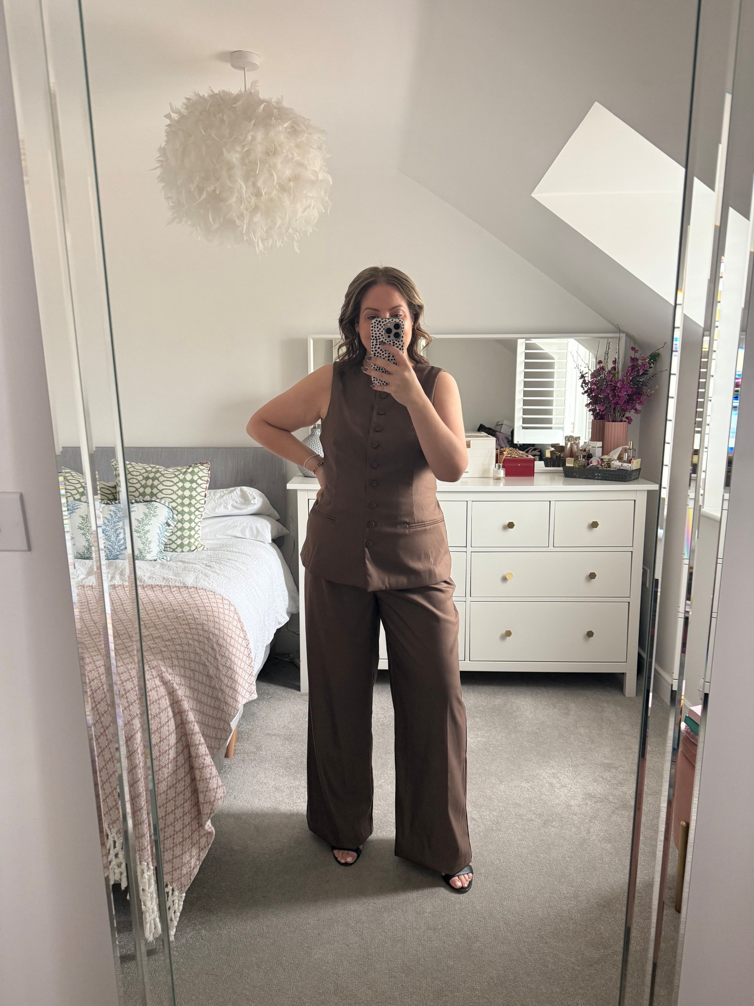 Brown co-ord 

#LTKmidsize #LTKwinter #LTKuk