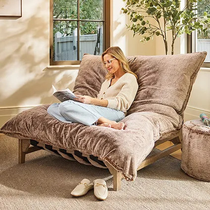 Aspen Speckled Textured Weave | Lovesac
