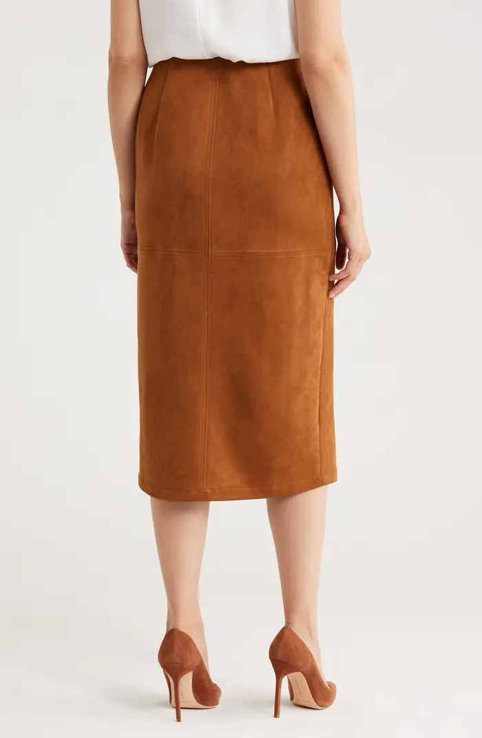 Faux Suede Pencil Skirt | Nordstrom Rack