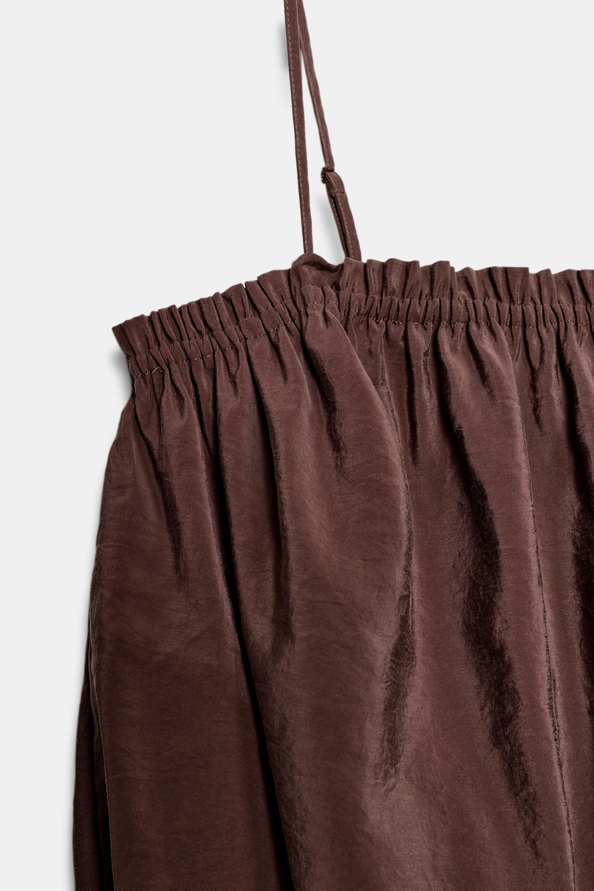 BALLOON STRAP TOP | Zara US