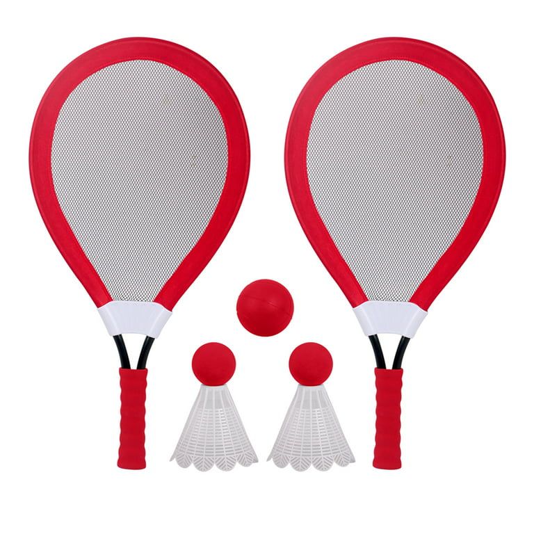 Play Day Jumbo Racket Sports Game, 5 Piece Set, Red, Children Ages 4+ | Walmart (US)