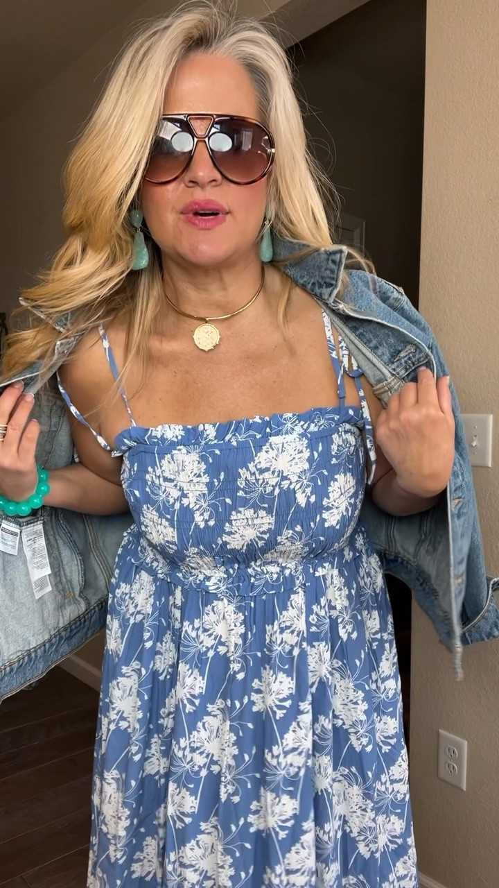  ✨Tap the bell, save and ❤️ for over 40 fashion, midlife style, midsize fashion and luxury looks for less. 


⬇️Sizing information:
Dress (m) (size down if in between sizes.)
Lip color get the hint
Lip liner edge to edge 

Have you ever almost canceled date night…
because nothing was working on your body anymore?

We’ve all stood there… trying on outfit after outfit,
feeling like nothing fits the way it used to.

Not because our bodies are wrong..
but because what used to work… doesn’t anymore.

And no one really tells us what to do next.

That’s why this $39 dress matters.

✔️ The smocked top holds us in without squeezing
✔️ The peplum detail skims over the midsection
✔️ The flowy shape moves with us—not against us

This is what “belly-friendly” actually looks like.

We don’t need to hide.
We don’t need to size up.
We just need pieces that work with our body now 🤍

Helping you look good, feel good 🤍
Lindsey


Follow my LTK @Over40andmidlife on the @shop.LTK app to view this post and get my exclusive app-only content!

#liketkit 
@shop.ltk
https://liketk.it/64rQD

Follow my LTK @Over40andmidlife on the @shop.LTK app to view this post and get my exclusive app-only content!

#liketkit #LTKMidsize #LTKOver40 #LTKPlusSize
@shop.ltk
https://liketk.it/64s2a