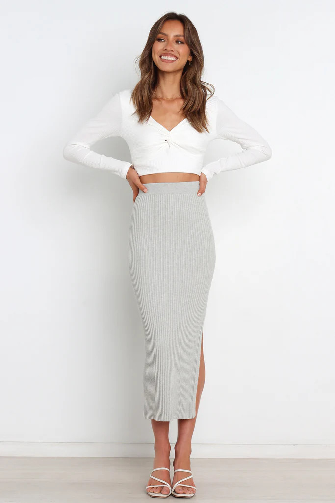 Bowen Skirt - Grey | Petal & Pup (US)