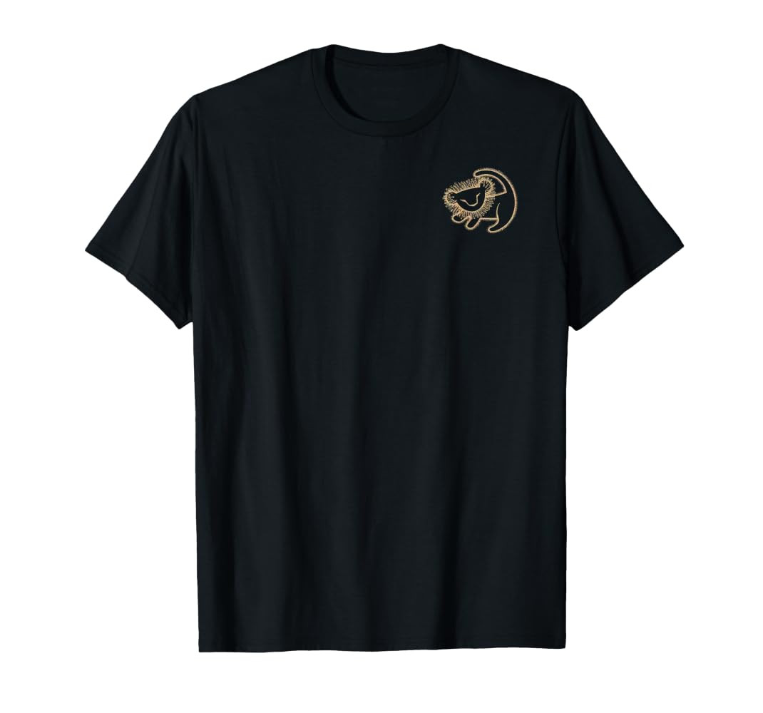 Disney Lion King Simba Gold Cave Painting Graphic T-Shirt T-Shirt | Amazon (US)