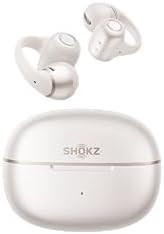 SHOKZ OpenDots 2 Open-Ear Clip-On Earbuds, White, Dolby Audio, 3 Mics | Rich bass with Dolby Audi... | Amazon (US)