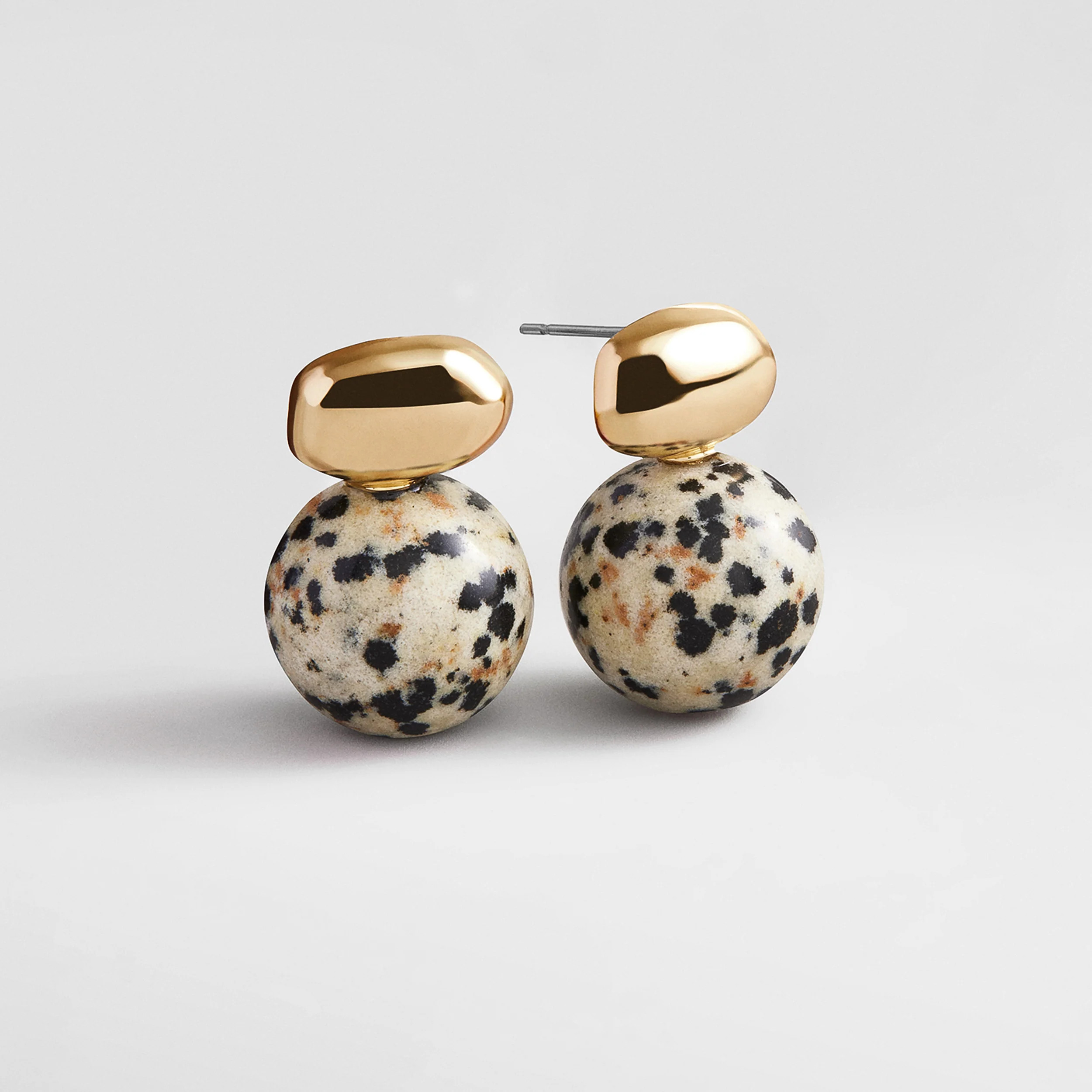 Nat Stud Earrings - Dalmation | BaubleBar