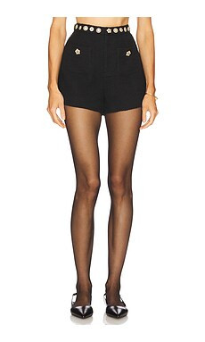 Cinq a Sept Ansey Short in Black from Revolve.com | Revolve Clothing (Global)