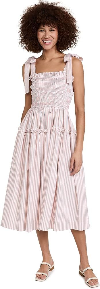 En Saison Women's Ida Smocked Midi Dress | Amazon (US)