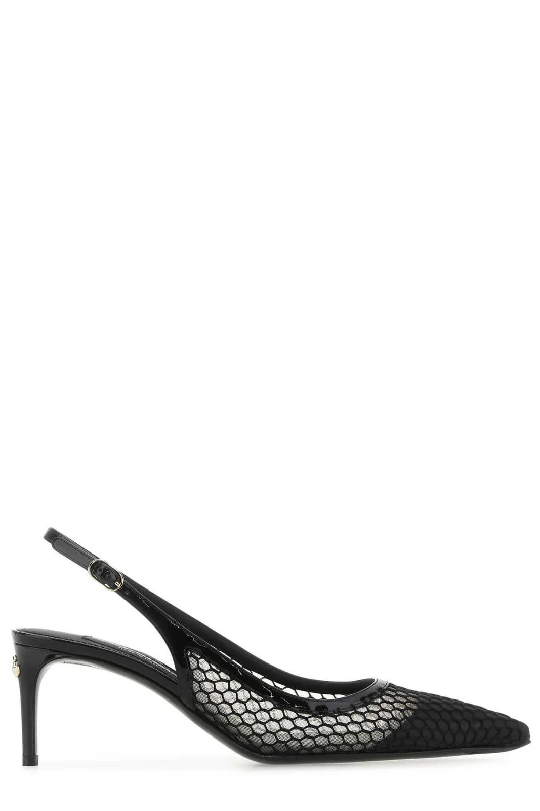 Dolce & Gabbana Fishnet Pointed Toe Pumps | Cettire Global