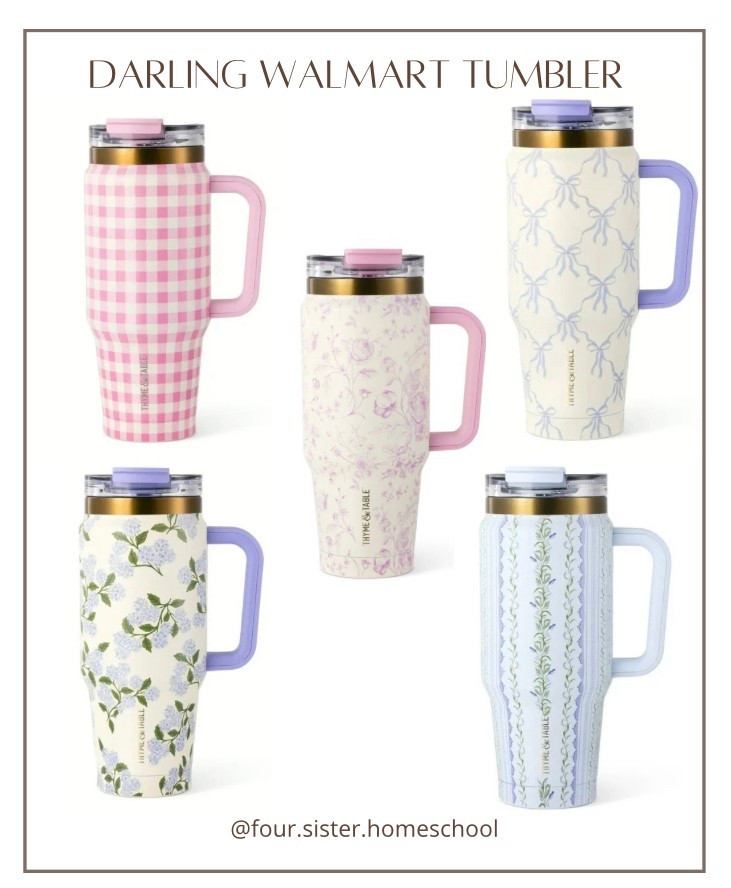 Have y’all ever seen more darling tumblers? They’re $32 oz and less than $17.

#LTKFindsUnder50 #LTKHome #LTKSaleAlert