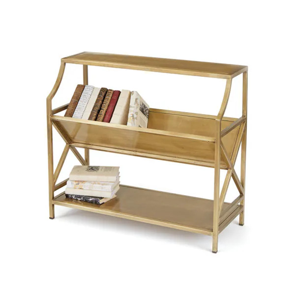 Brass Library Shelving Unit | Bed Bath & Beyond