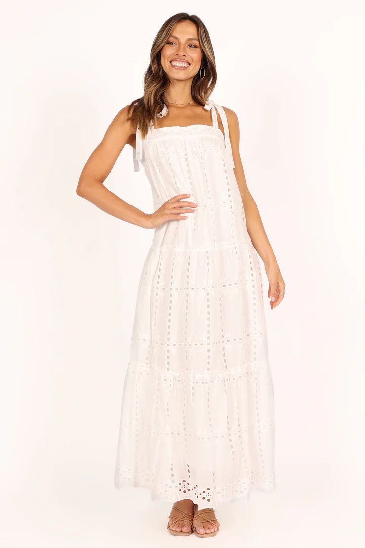 Danna Dress - White | Petal & Pup (US)