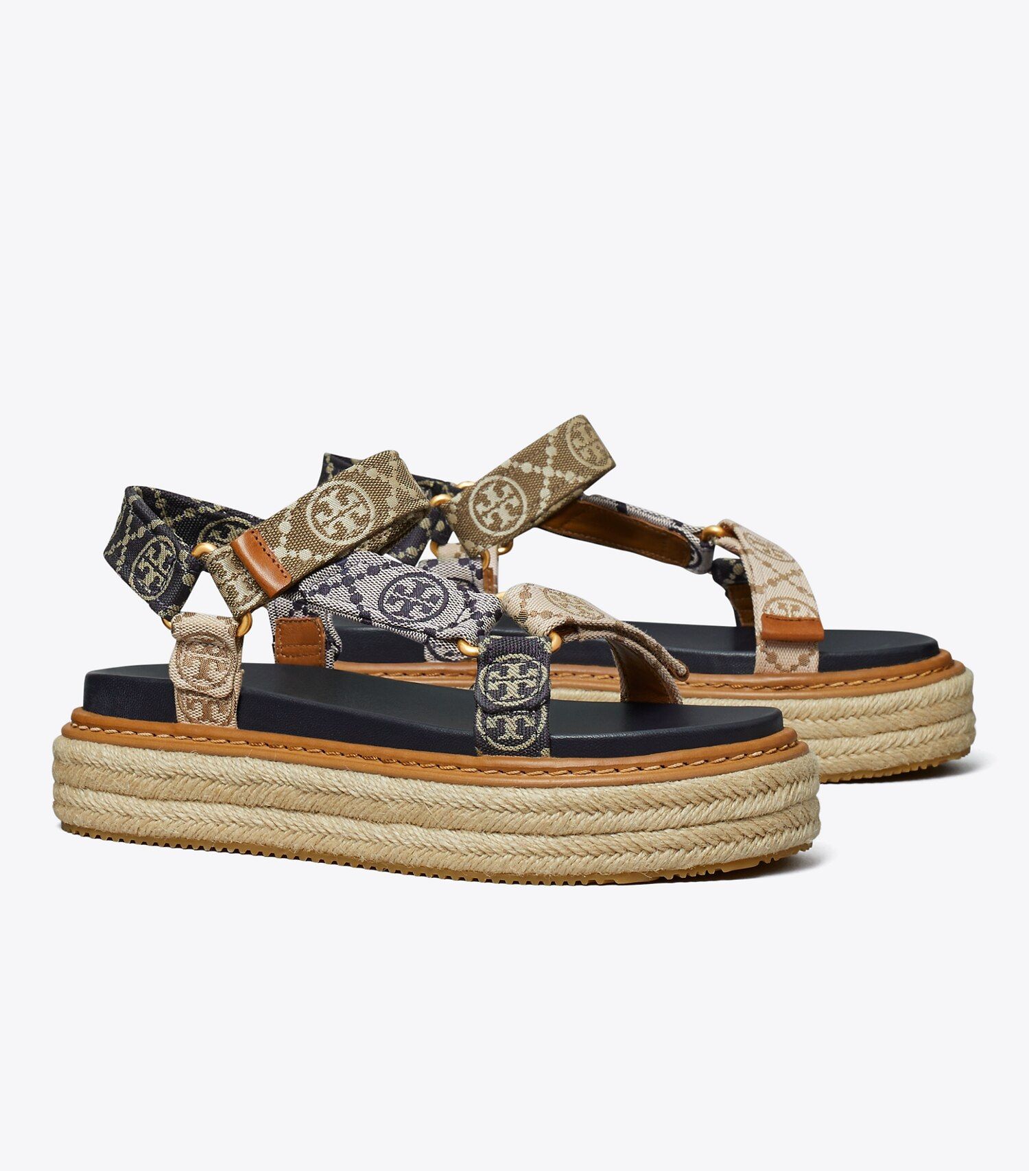 T Monogram Rope Sport Sandal: Women's Designer Espadrilles | Tory Burch | Tory Burch (US)