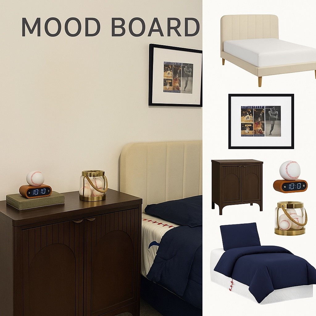 Habitación para niños amantes del béisbol - Inspo en Amazon.

#LTKU #LTKKids #LTKFindsUnder100