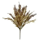 Mainstays Indoor 20 inch Artifcial Heather Mixed Bush, Brown Color | Walmart (US)