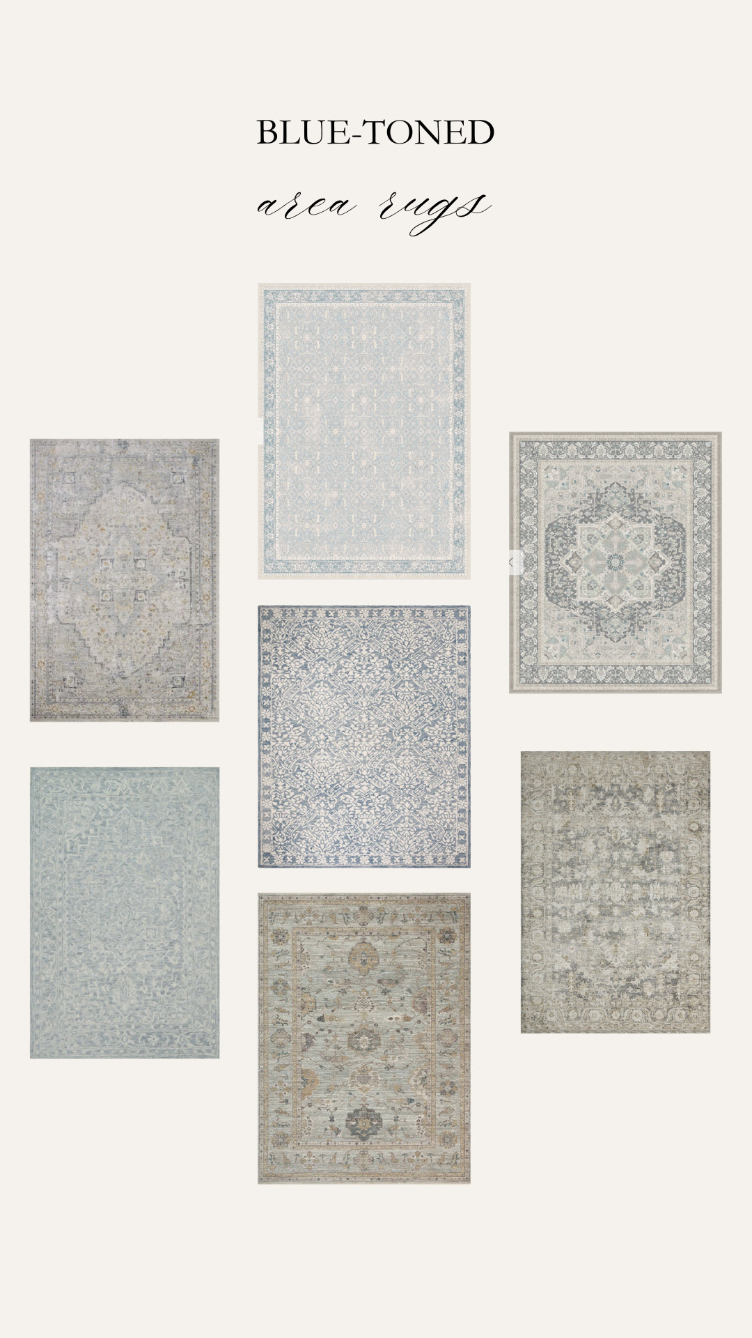 Patterned blue rugs 

 

#LTKHome