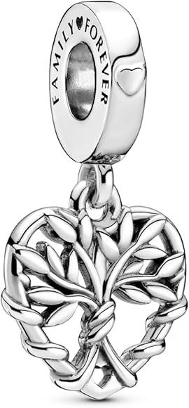 Pandora Moments Herz Familienstammbaum Charm-Anhänger aus Sterling Silber - Kompatibel Moments A... | Amazon (DE)