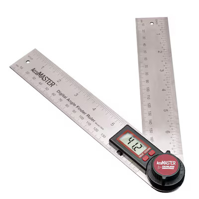 Calculated Industries  Accumaster Digital 7-in Angle Finder Ruler | Lowe's