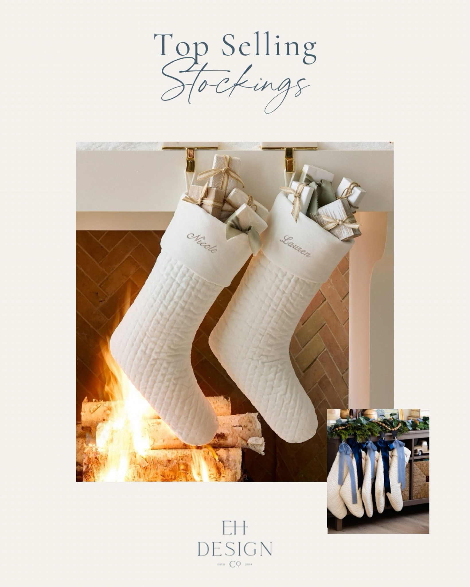 Top selling product this week - these stockings! We’ve had ours for years and added one with each kiddo! 

#christmasstocking 
#stocking 

#LTKHome #LTKHoliday #LTKCyberWeek