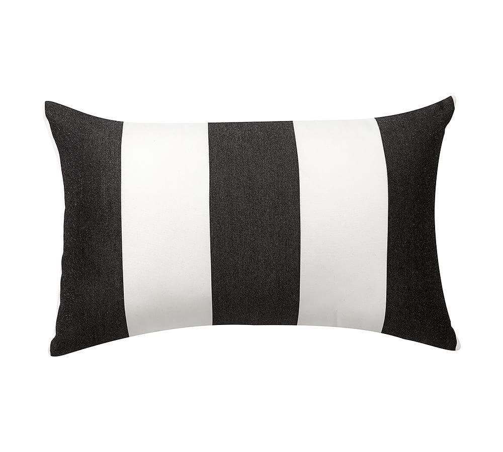 Sunbrella® Awning Striped Outdoor Pillow | Pottery Barn (US)
