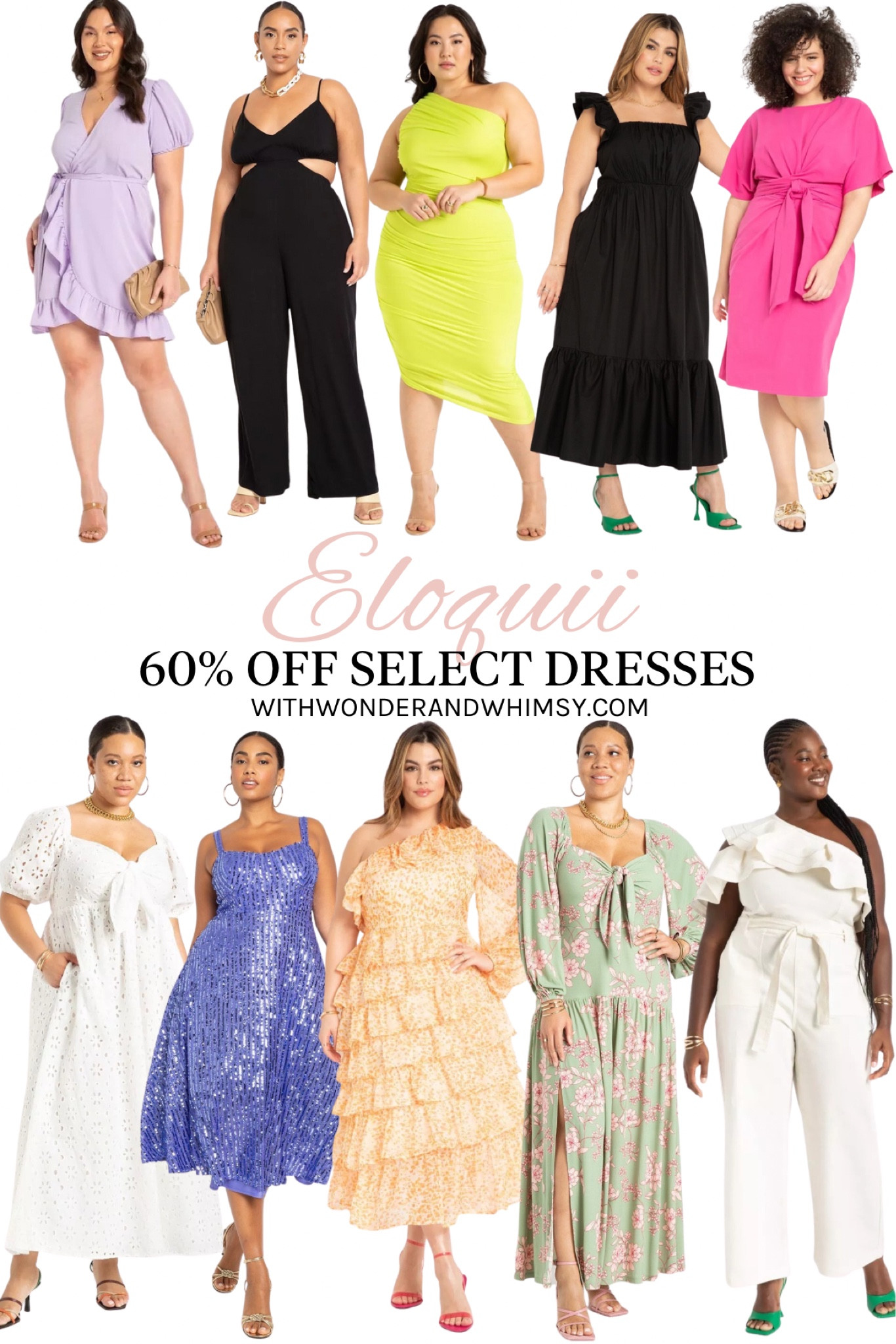 Select dresses are now 60% OFF at ELOQUII!


#LTKsalealert #LTKcurves #LTKunder100