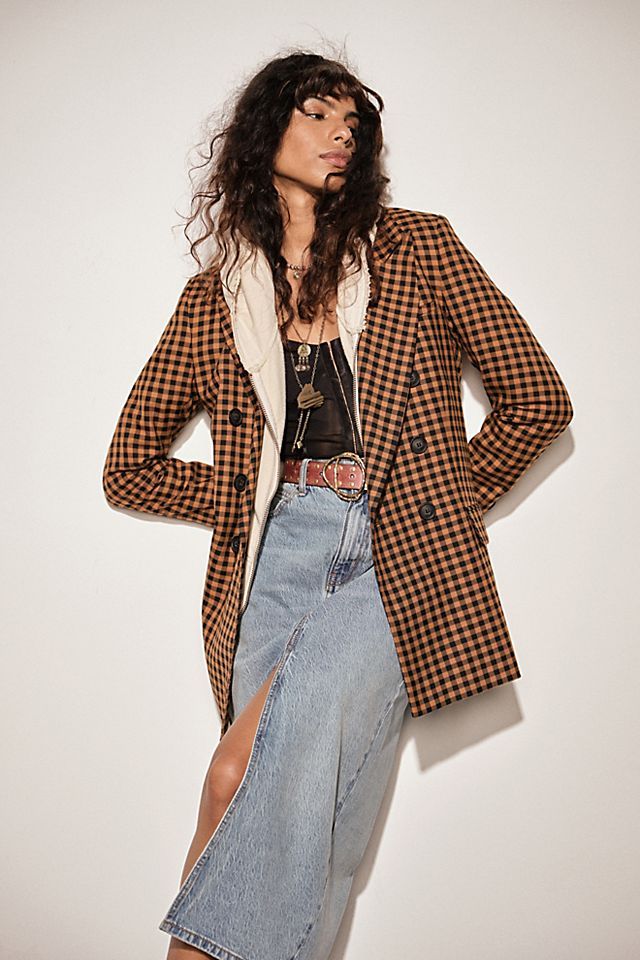 Ashby Plaid Blazer | Free People (Global - UK&FR Excluded)