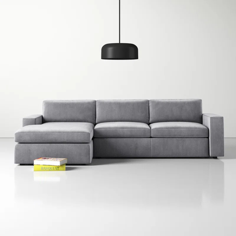 Benedict 2 - Piece Upholstered Chaise L-Sectional | Wayfair North America