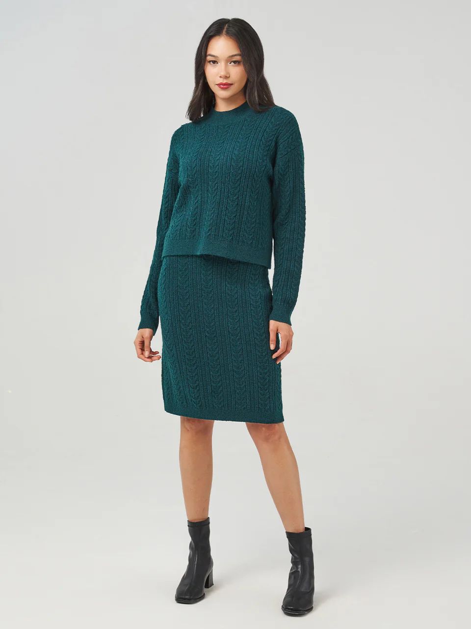 89th + Madison Cable Mockneck Sweater | Daily Thread