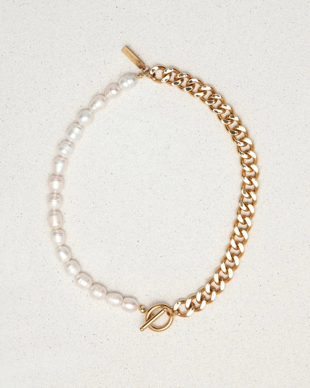 FRESHWATER PEARL ANGELOS NECKLACE | St. Moran