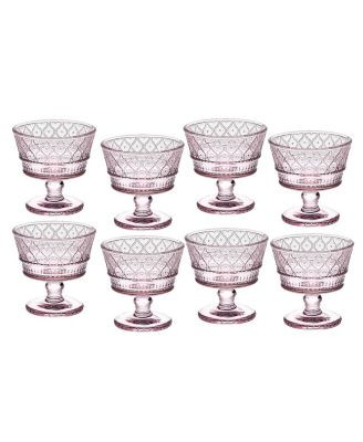 Godinger Claro Set of 8 Tasters - Pink | Macy's